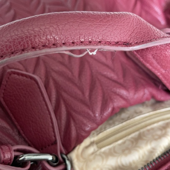 Beautiful wine color purse - Picture 7 of 8